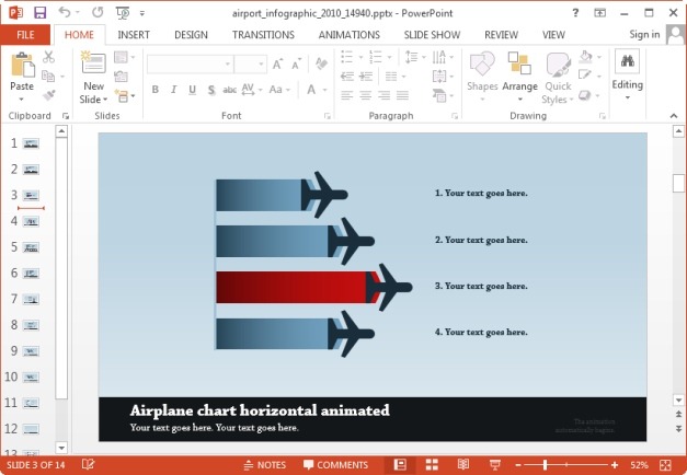 airplane infographic