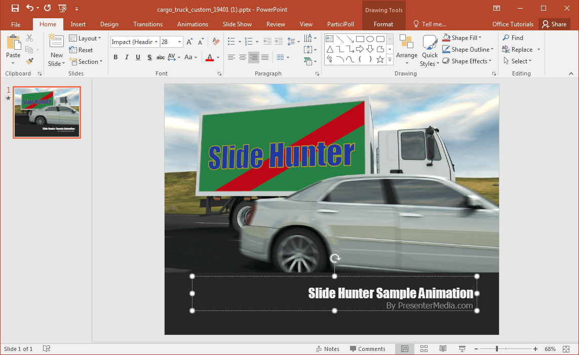 animated-cargo-truck-powerpoint-template