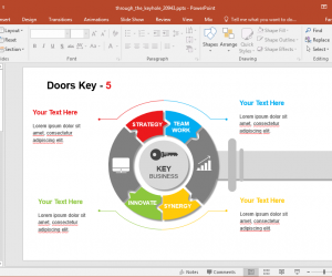 animated key infographic slides