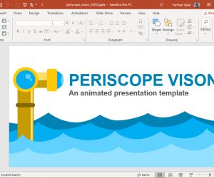 animated periscope template for powerpoint