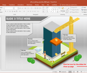 building design layout for powerpoint