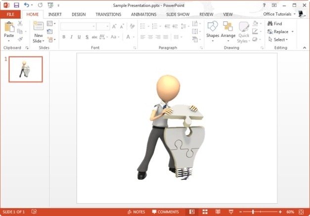 business figure building idea animated clipart