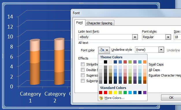 chart colors