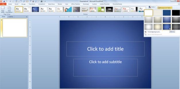 Simple Background powerpoint