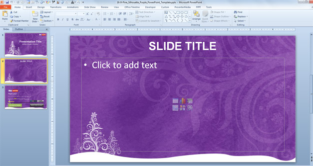 Free Christmas PPT Template