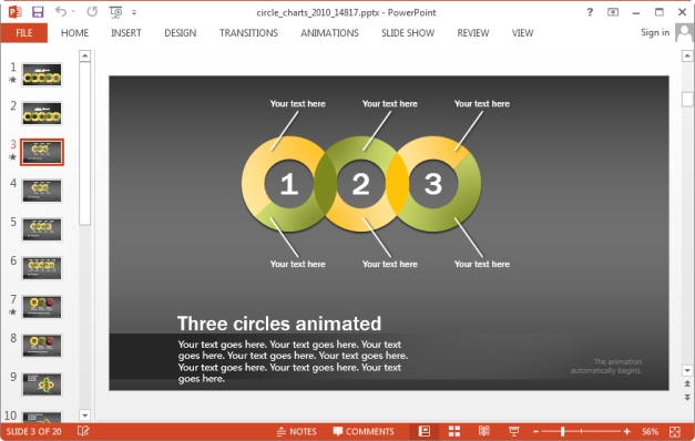 circle chart patterns