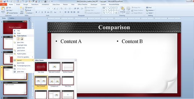 Executive Summary PowerPoint template