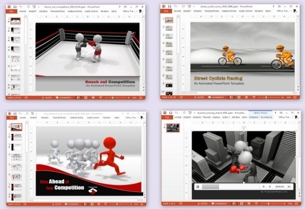 competition templates for powerpoint and keynote presentations