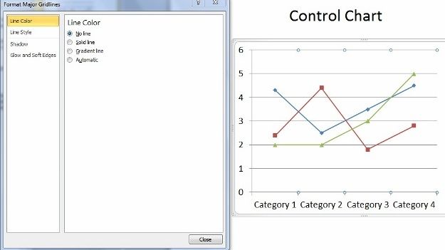 control chart template