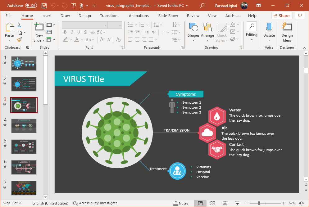 coronavirus infographic