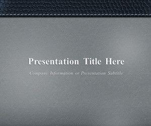 Corporate PowerPoint Template Gray