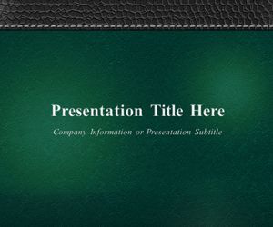 Green Corporate PowerPoint Template