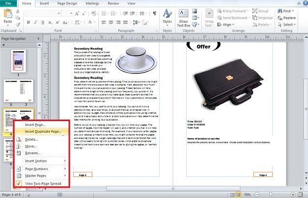 catalog powerpoint publisher