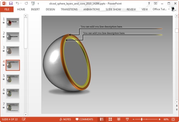 editable core diagrams