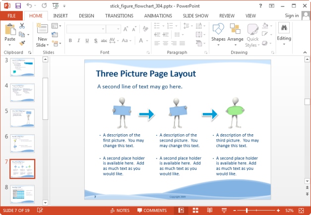 flow chart explanation slide