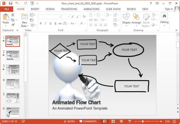 flow chart template