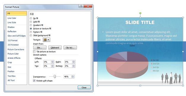 transparent image powerpoint