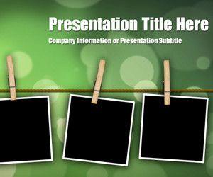 Peg Bokeh PowerPoint Template