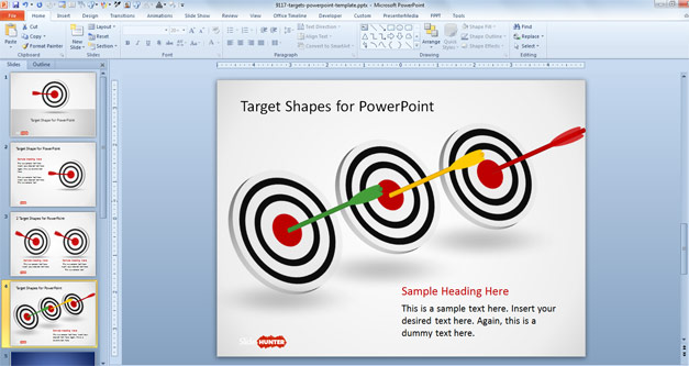 Target Shapes for PowerPoint