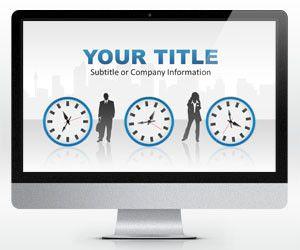 Time Management PowerPoint Template (16:9)