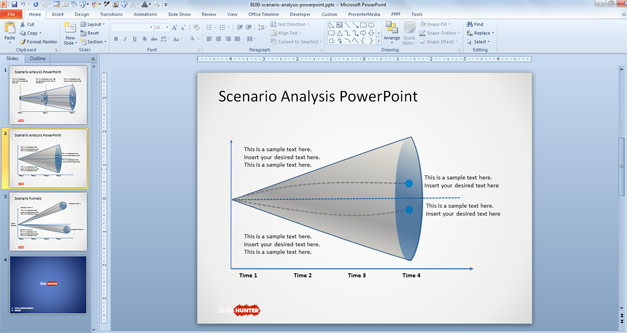 Free Scenario Analysis PowerPoint Template