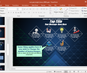 futuristic powerpoint template