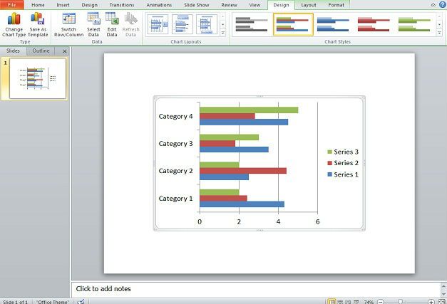 Gantt Charts in PowerPoint