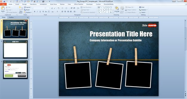 normal slide powerpoint