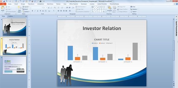 Corporate Executive PowerPoint Template