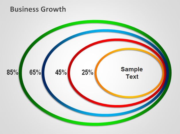 PowerPoint Graphics Concentric Circles