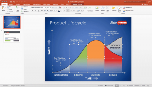 Product Lifecycle PowerPoint Template & Presentation Slides