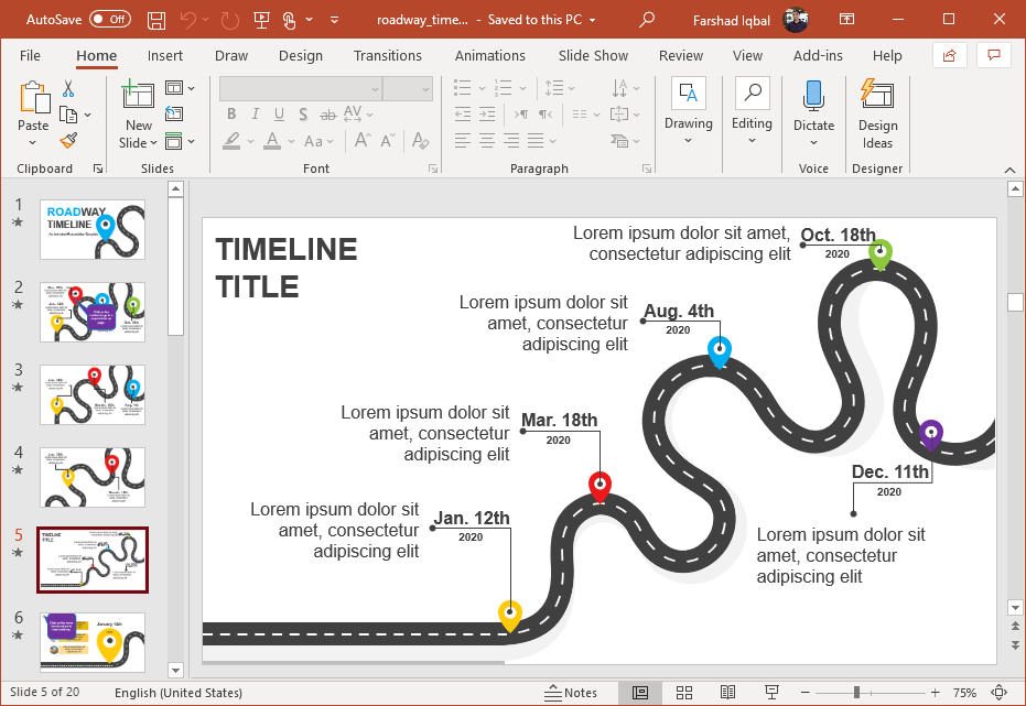 project roadmap design