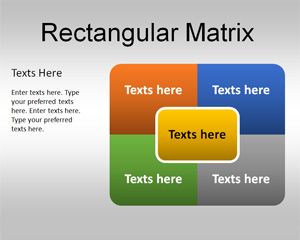 Simple Matrix Template for PowerPoint