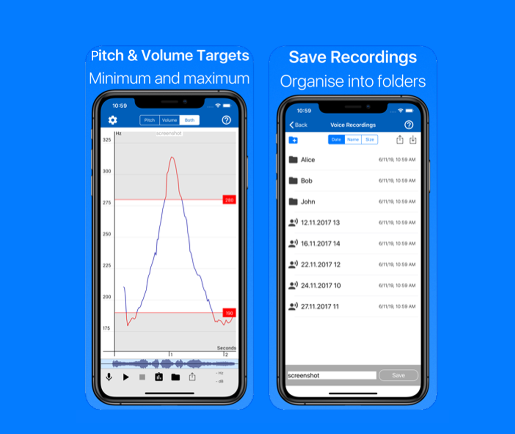 Save voice recordings to the cloud after analyzing them with Voice Analyst tool