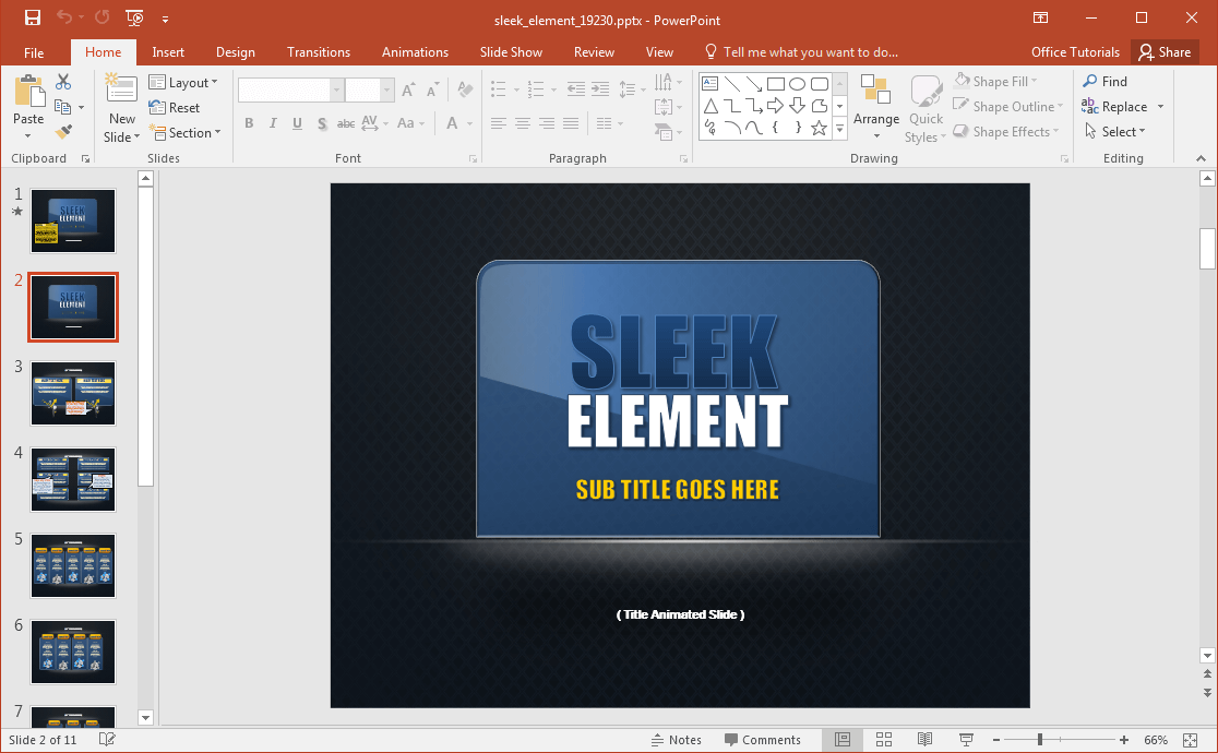 sleek -design-powerpoint-template