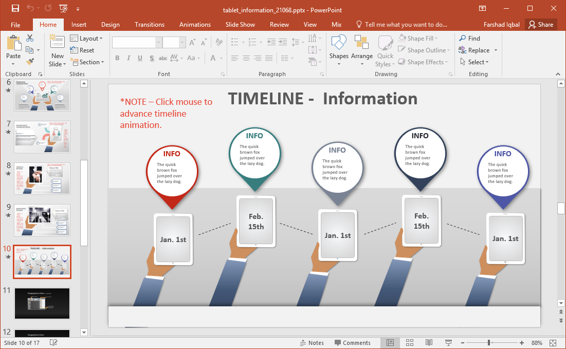 tablets timeline