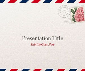 Airmail PowerPoint Template