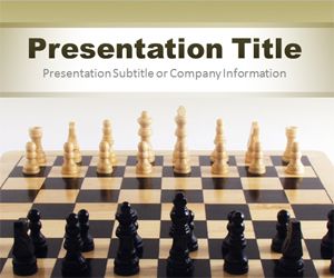 Chess PowerPoint Template