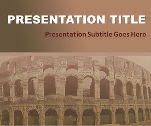 Civilization PowerPoint Template