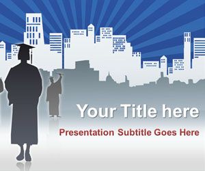 Graduated PowerPoint Template