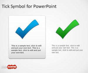 Tick Symbol for PowerPoint Presentations