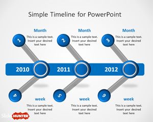 Simple Timeline Template for PowerPoint