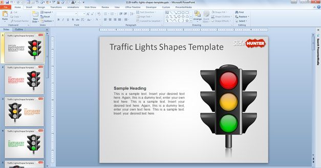 traffic lights