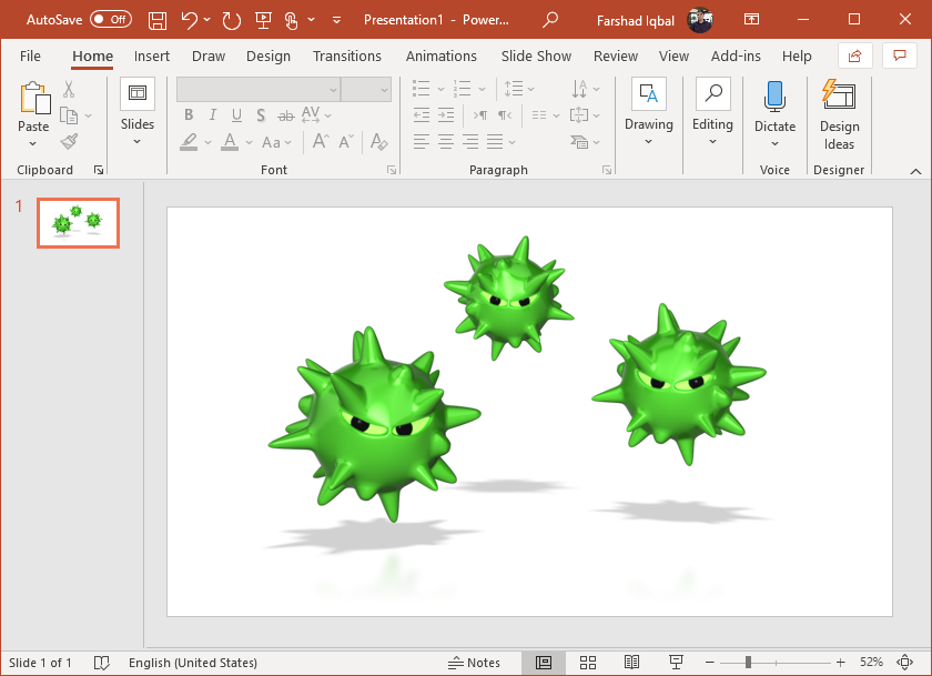 virus spores clipart