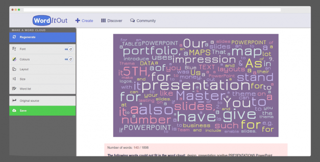 How to Make a Word Cloud for PowerPoint or Google Slides Presentations